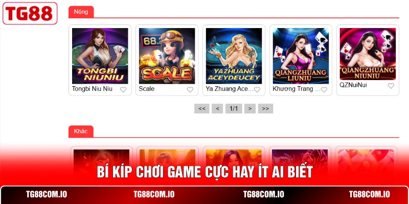 Bí kíp chơi game cực hay ít ai biết
