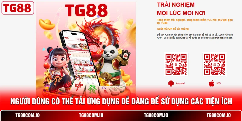 Người dùng có thể tải ứng dụng dễ dàng để sử dụng các tiện ích