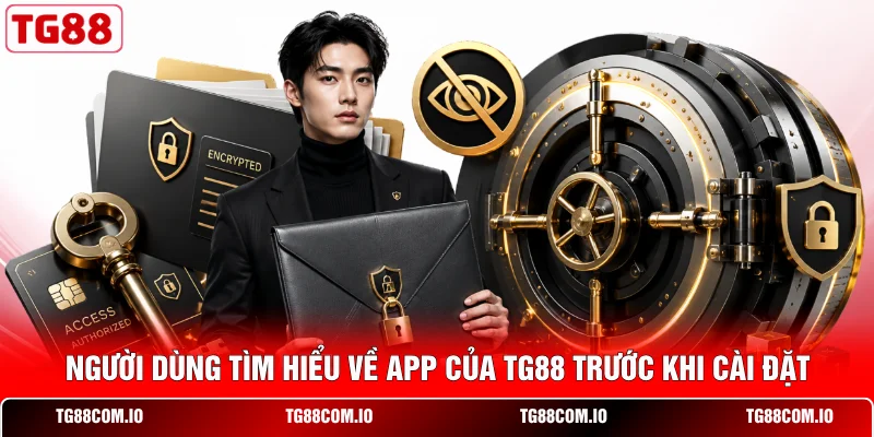 Người d&ugrave;ng t&igrave;m hiểu về app của TG88 trước khi c&agrave;i đặt